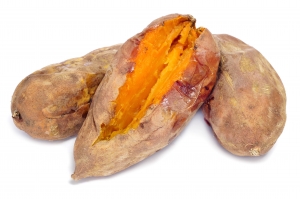 roasted sweet potatoes